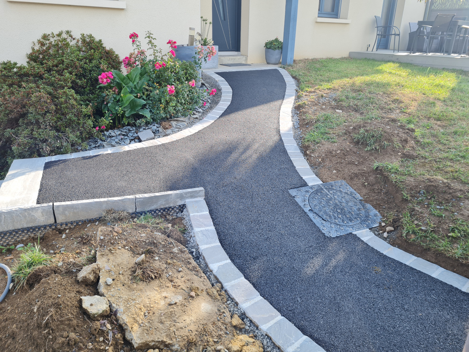 Allée en enrobé à Liffré